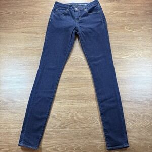 Articles of Society Women's Skinny Jeans Size 24 Dark Wash Stretch Denim